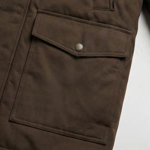 Chaqueta Parka de Invierno para Hombre, Abrigo Cálido con Capucha Desmontable, Reversible, Opciones de Tallas Grandes, Térmica, Cortavientos, Moderna - Product Image 5