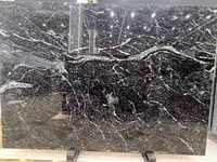 Granite noir américain pour îlot de cuisine, comptoir, salle de bain, villa, salle à manger, salon, chambre, appartement, imperméable