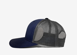 Venta al por mayor de sombreros de camionero lisos de color personalizado de alta calidad forma gorras deportivas logotipo personalizado malla trasera transpirable al aire libre Gorras - Product Image 3