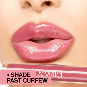 Brillo Labial MegaSlicks Past Curfew, Larga Duración, Hidratante, Transparente, Mate, Maquillaje Labial, Alta Pigmentación, Brillo, Etiquetado de Alta Calidad - Product Image 3