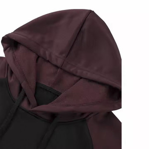 Sweat à capuche unisexe noir personnalisé lourd brodé Premium pas cher en coton vierge pour hommes Vente en gros sur mesure - Product Image 6