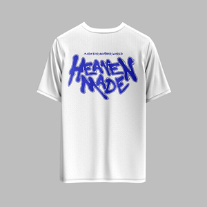 เสื้อยืดผ้าฝ้าย100% โอเวอร์ไซส์ทรงโอเวอร์ไซส์สำหรับผู้ชายเสื้อยืดออกแบบโลโก้ด้วยผ้าเจอร์ซีย์ - Product Image 5