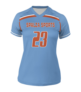 Diseños personalizados Mujeres Deportes Mujeres Sublimación Mujeres Lacrosse uniforme Jersey Equipo Uniformes Ropa deportiva Niñas Lacrosse Uniformes - Product Image 1