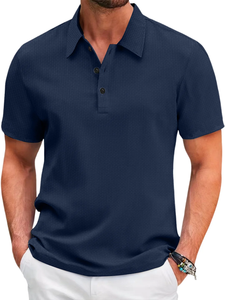 Timeless Polo Shirt Hombre Classic Fit Algodón Suave Everyday Essential - Product Image 2
