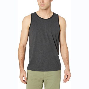 Custom Design Logo Gym Wear Top <b>Men</b> Sleeveless T-shirt <b>Sports</b> O-neck Sleeveless Tank Tops - Product Image 2