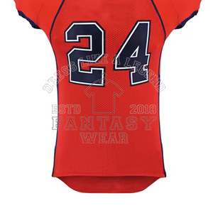 FANTASY WEAR OEM 2026 Jersey de Fútbol Americano Profesional de Alta Calidad 100% Poliéster Diseño Personalizado Uniforme de Fútbol Americano - Product Image 4