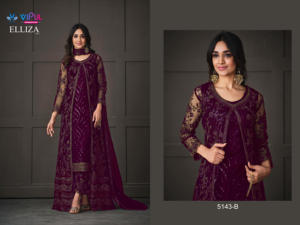 Costume Anarkali traditionnel pour femmes de style pakistanais en tissu lourd en filet, dernière mode, idéal pour les événements Mehndi et Sangeet - Product Image 3