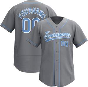 Vente en gros de chemises à boutons de baseball personnalisées 2023-24 nouveau maillot de baseball unique avec logo personnalisé imprimé nouvelle mode - Product Image 6