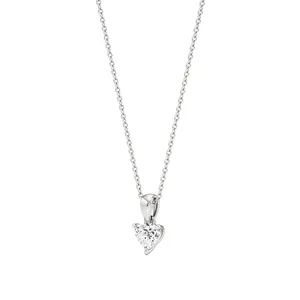 สร้อยคอจี้รูปหัวใจเพชร - Product Image 2