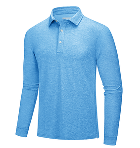 Nouvel arrivage de polos pour hommes de qualité supérieure coupe ajustée respirante style décontracté manches courtes motif solide Collection d'été - Product Image 3