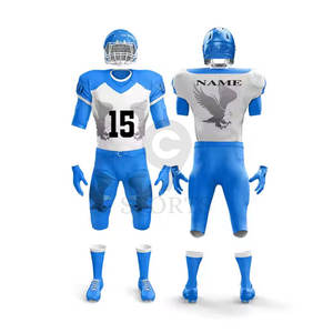 ชุดอเมริกันฟุตบอลพร้อมแผ่นดูดซับแรงกระแทกชุดผ้าเจอร์ซีย์อเมริกันฟุตบอล - Product Image 6