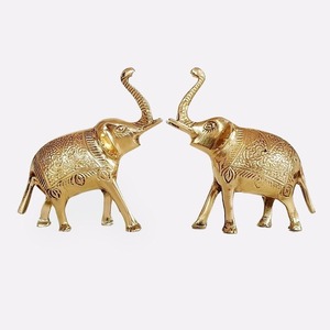 Hermosa figura de animal de aluminio de diseñador para decoración del hogar y mesa de comedor centro de mesa acento de exhibición - Product Image 1