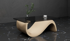 Kalatri Unique Paramétrique De Luxe Moderne Personnalisé Table Basse Amovible Caractéristique Léger Lavable Intérieur Décor À La Maison Déclaration - Product Image 3