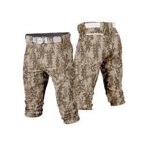 Pantalon style culotte pour homme camouflage à sublimation Vêtements de baseball et de softball de grande taille Pantalon de baseball personnalisable en bleu vente chaude - Product Image 6