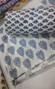 ผ้าฝ้ายแท้วัสดุนุ่มทนทานคุณภาพดีที่สุดสําหรับทําผ้าปูที่นอนและเบาะจากอินเดียส่งออก - Product Image 2