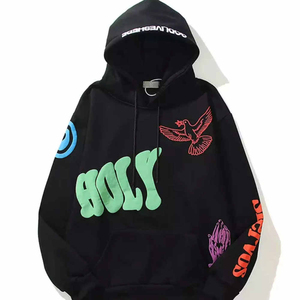 Sweat-shirts d'hiver surdimensionnés pour femmes, tricotés sur mesure, à col rond, 100 % coton, nouveau design, vente en gros à faible MOQ - Product Image 1