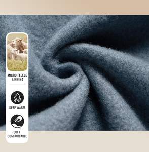 Pull à capuche pour hommes 380 GSM coton polaire personnalisé Streetwear sweat chaud décontracté à manches longues coupe urbaine - Product Image 3