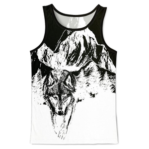 Séchage rapide personnalisé léger sublimé débardeurs hommes 100% Polyester sans manches Gym Fitness chemises - Product Image 6