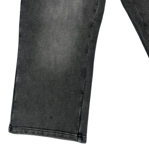 Vente en gros de pantalons droits pour hommes délavés au soleil pantalons de survêtement pour hommes pantalons de survêtement unisexe à jambes larges rayées incurvées - Product Image 4