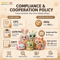 Boneka Hewan & Gantungan Kunci Plushie Kustom yang Sedang Tren untuk Kotak Berlangganan |   OEM ODM, Bahan Ramah Lingkungan, MOQ Fleksibel, Waktu Pengerjaan Cepat