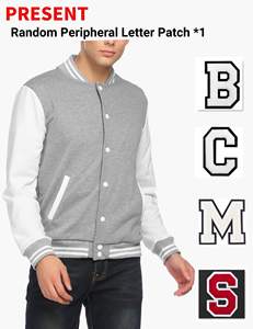 Parka sur mesure pour homme grande taille, col roulé, design patchwork, style streetwear, imperméable, en coton - Product Image 3