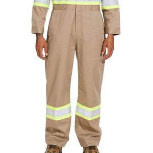 2025 Brown-Color Breathable Workwear Safety <b>Uniform</b> For Men High-Visibility Anti-Static & Waterproof Features Safety <b>Uniform</b> - Product Image 5