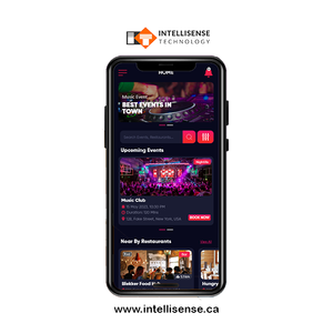 Application mobile de boîte de nuit créative unique et personnalisée développée par Intellisense Technology 2024 à un prix abordable - Product Image 1