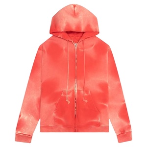 Sweat-shirt à capuche zippé personnalisé de haute qualité 100% coton poids lourd 400 GSM vêtements pour hommes - Product Image 1