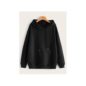 Haute qualité hommes 100% coton goutte épaule pull à capuche rue tendance épais OEM Logo personnalisé anti-rétrécissement tricoté poids lourd - Product Image 6