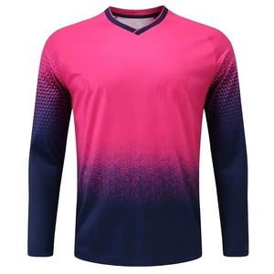 Hombres para Hombres Nuevos Diseños Uniforme Transpirable Árbitro Uniforme Fútbol Jersey - Product Image 1