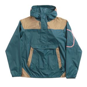 Chaqueta cortavientos personalizada al por mayor, chaqueta con cremallera para hombre, abrigo cortavientos de poliéster 100% para hombre para acampar y hacer senderismo - Product Image 1