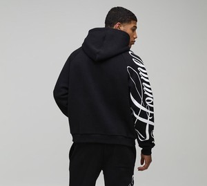 2025ชุดออกกำลังกายออกกำลังกาย2ชิ้นสำหรับผู้ชายเสื้อผ้าวิ่งชุดวอร์มโอเวอร์ไซส์พิมพ์โลโก้ตามสั่ง - Product Image 3