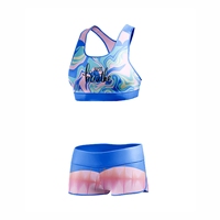 Conjuntos Deportivos de Yoga para Mujer, Tallas Grandes, Premium Plus, Shorts sin Mangas, Tejido Transpirable con Elasticidad en Cuatro Direcciones para Entrenamiento
