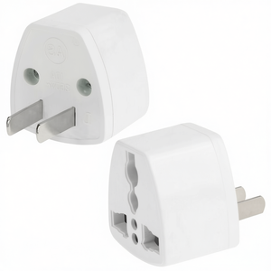 White American <b>Plug</b> Travel Wall <b>Adapter</b> for On-the-Go Power Conversion - Product Image 2