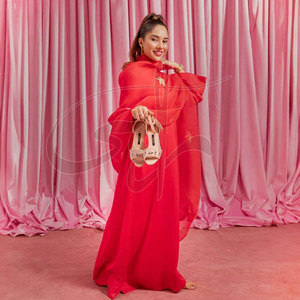 รองเท้าส้นสูงแบบสไลด์สำหรับผู้หญิง งานสั่งทำพิเศษ ทนทาน พิมพ์ลาย พื้นรองเท้าหนังแท้กันลื่น จัดส่งตรงจากโรงงาน MOQ ต่ำ - Product Image 6