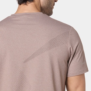 Camiseta Deportiva, Talla Estadounidense, Logotipo Personalizado, 95% Algodón, 5% Elastano, Transpirable, Corte Ajustado, Manga Corta, Ropa de Entrenamiento para Hombre con Estampado - Product Image 6