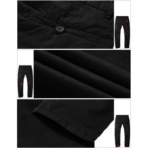 Pantalons chino en coton pour hommes, best-sellers 2025, taille haute, nouveau motif, style droit, respirant, délavé à la pierre - Product Image 6