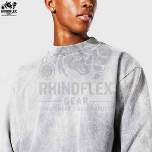 Nuevo Diseño de Última Moda, Sudadera de Invierno para Hombre, Lavado Ácido, Manga Larga, Mezcla de Felpa, Alta Calidad, Cómoda, Básica, Pakistán - Product Image 5