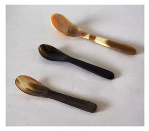 Cuerno de lujo Venta caliente Buffalo Cuchara decorativa Cocina y hogar Sirviendo por Crescent Crafts - Product Image 5