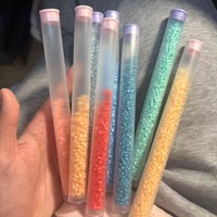 Tube de rangement réutilisable en plastique PP pour perles à fusionner pour loisirs créatifs, capacité de 10 g, 1000 perles