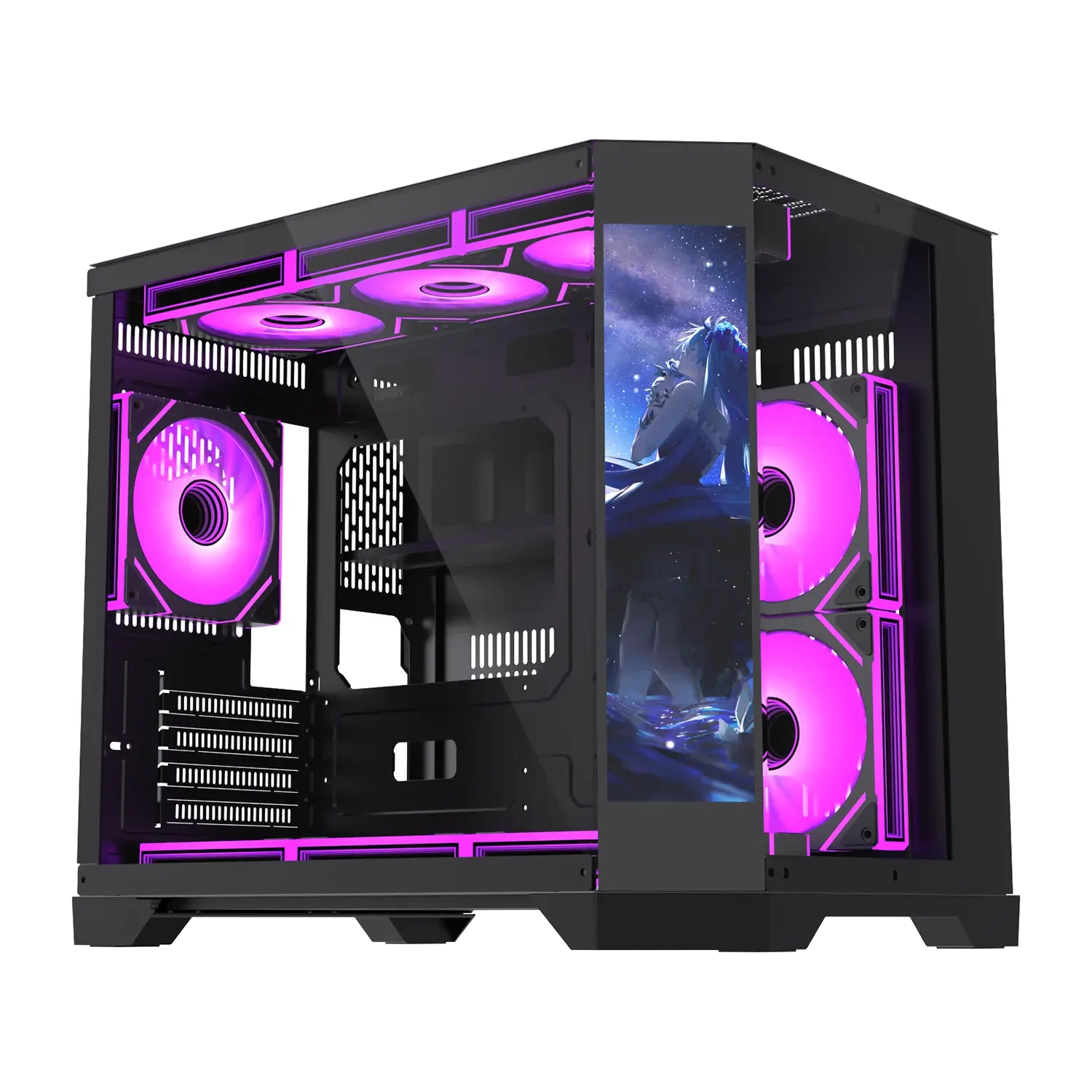 Boîtier noir avec écran