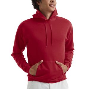 Sweats à capuche unis personnalisés pour hommes 100% coton poids lourd qualité de luxe éponge française surdimensionné Streetwear pulls à capuche pour hommes - Product Image 1