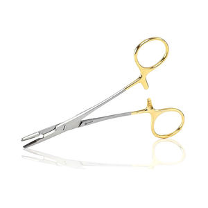 Pince médicale de haute qualité porte-aiguille Olsen Hegar avec ciseaux, pince à pointe en carbure de tungstène 14cm outils chirurgicaux médicaux - Product Image 1