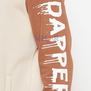 Chándal de lana de gran tamaño Unisex de 2 piezas personalizado ropa de calle para correr con capucha para hombre Pantalla de invierno transpirable sólida de talla grande - Product Image 4