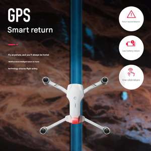 Dron GPS Plegable F10, Fotografía Aérea, Video FHD de 1080p, Tiempo de Vuelo de 21-30 Minutos, Posicionamiento Inteligente Dual Automático - Product Image 2