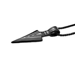 Bijoux en pierre en forme de balle pendentif en quartz à pointe de cristal naturel pour collier pendentif hexagonal en pierre précieuse de cristal naturel à la mode - Product Image 6