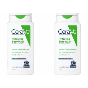 CeraVe hydratisierendes Körperwaschmittel 10 Unzen (2-teiliges Pack)