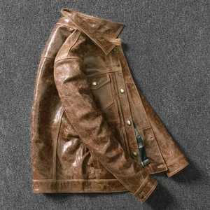 Chaqueta de cuero Pu de diseñador para hombre, personalizada, alta calidad, estilo OEM, al por mayor, 2022 - Product Image 6