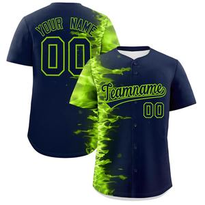 Uniformes de béisbol estampados Premium Opciones ligeras de secado rápido o estampado en el pecho - Product Image 5