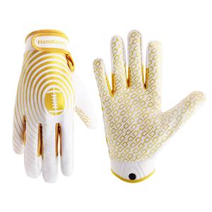 Nouvelle Arrivée Conception Personnalisée Grip Football Récepteur Gants Adulte Enfants En Plein Air Football Américain Gants Fournisseur - Product Image 1